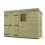 9 x 5 Pent Shed Tanalised (Double Door, With Windows) 2