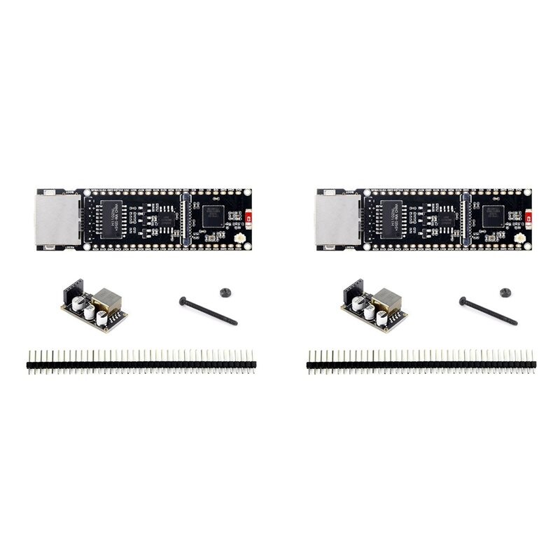 2X ESP32-S3 Ethernet-Entwicklungsboard mit POE-Modul Unterstützt Wi-Fi ...