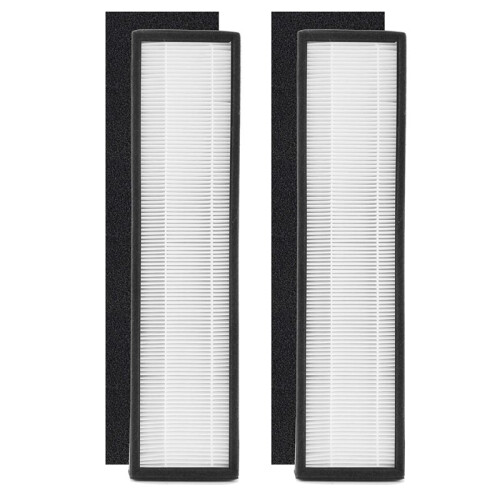 True HEPA Replacement Filter E for Idylis IAP-GG-125 and Germguardian AC5000, 2-Pack