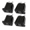 2X 10 x US Type Panel Mounting AC Power Socket Outlet AC 250V 10A 3