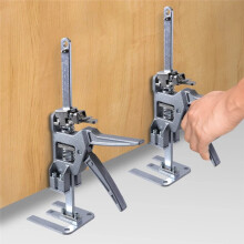 12 Inch Multifunctionele Kast Jack, Gipsplaat Lift, Wandtegel Locator 0-145 mm Hoogte Versteller voor Kast Installatie Gereedschap