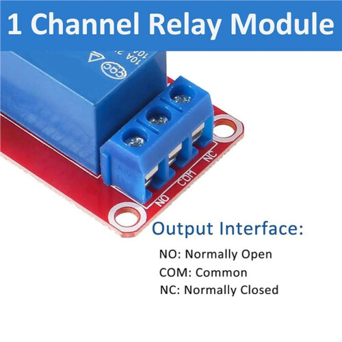50pcs Relay Module  12V Relay Board 1 Channel with Optocoupler Isolation Support High or Low Level 2