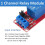 50pcs Relay Module  12V Relay Board 1 Channel with Optocoupler Isolation Support High or Low Level 5