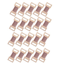 20 Stück Elastische Verbandclips, Verstellbare Stretch-Wrap-Clips, Wiederverwendbare Ersatz-Verschlüsse für Sportverbände,