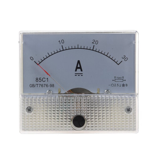 6X 85C1 Analog Current Panel Meter  30A AMP Ammeter 1