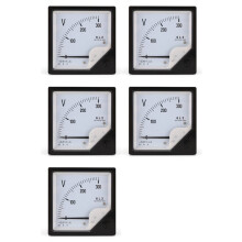 5X 6L2 Voltmeter AC 300V Wijzertype Spanningsmeter Mechanische Header
