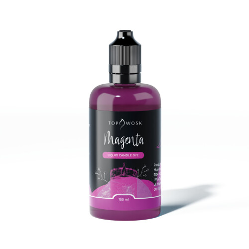 Magenta flydende stearinlysfarve 100 ml