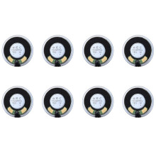 8st 36 mm 16 Ohm 1W Aluminiumhölje Intern Magnethögtalare
