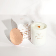 CRYSTALLOVE Sojalys med bjergkrystal - Bergamot Oud 400g