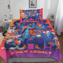(King220x240cm) D LeBron James Bedding Set for Kids, Teens, Adults, 1 Piece, Duvet Cover, Basketball Theme Duvet Cover, Zipper Closure 135*200 CM