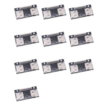 10X Carte Adaptateur TF Carte TF Double Vers Carte de Connexion Anti-Interférence ZIF Adaptée Aux Ordinateurs et Aux Consoles de Jeux