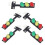 10PCS  Traffic Light LED  5V 5MM Display Module DIY Project Kit, Traffic System Model Traffic Light 9