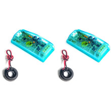 2X PZEM-004T 4.0 Single Phase Wattmeter Kwh Meter 220V 32A Electricity Volt Amp Frequency Meter