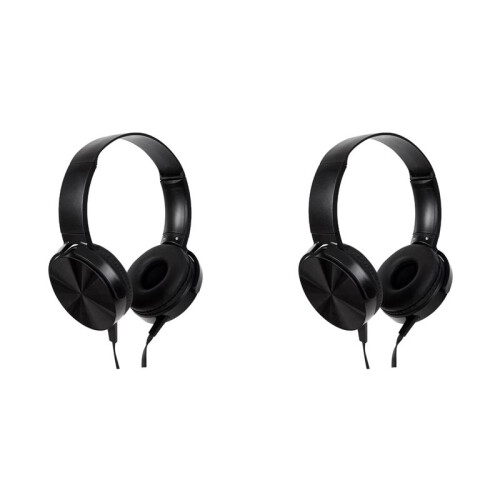 2X Cuffie Cablate per Bambini per L'Aula Scolastica, Cuffie con Jack da 3,5 mm per Studenti, Bambini, Ragazzi e Adolescenti