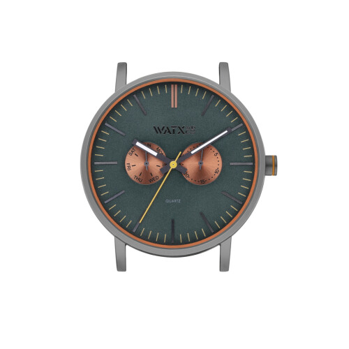 WATXANDCO WXCA2741 rannekello. LAATIKKO, vihreä. Unisex.