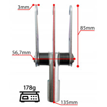 3 kroge 3mm til SPOTTER svejsemaskine kløer håndtag spotter holder M10 M14