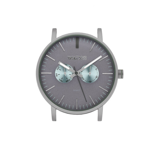 WATXANDCO WXCA2734 rannekello. LAATIKKO, harmaa. Unisex.