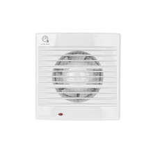 NORTADA HOKURO UKO WP-100 H badeværelsesventilator med hygrostat og timer, hvid