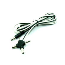 DC-strømstik 2,5/5,5 med adapterkabel