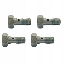 4x Banjobolt - overløb - til øjer M10x1.5 - galvaniseret; SR-09