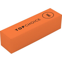 TOPVALG Professionel neglepoleringsblok 100 grit