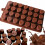Silikoneform til chokolade, is og gelébønner - emoticons 1