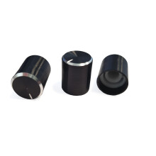 POTENTIOMETRIN NUPPI 14MM MUSTA