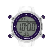 WATXANDCO RWA1124 rannekello. Laatikko, Lila väri. Naisten.