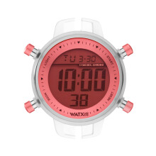 WATXANDCO RWA1046 -kello. Laatikko, pinkki. Unisex.