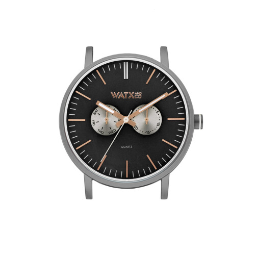 WATXANDCO WXCA2736 rannekello. Laatikko, harmaa. Unisex.