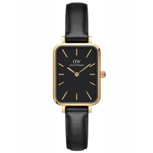 ZEGAREK DAMSKI DANIEL WELLINGTON Quadro Pressed Sheffield Gold 20mm DW00100560 + ÆSKE