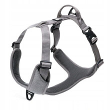 GRÅ Guard-sele til hunde EASY WALK TRUELOVE XS