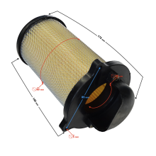 Luftfilterindsats BLADE R