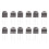 12 Silicon Transistor - D 1047 + B 817, 200 V, 12 A 2