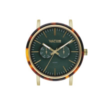 WATXANDCO WXCA2740 rannekello. LAATIKKO, vihreä. Unisex.