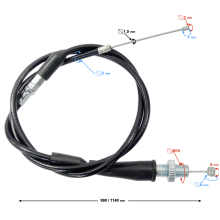 NXT250 gaskabel