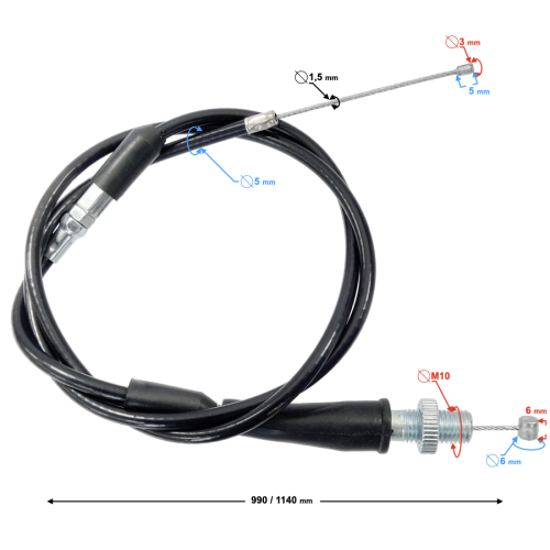 NXT250 gaskabel