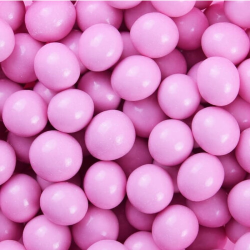 Chokoladekugler ROSA 15mm/100g perlestrømmel