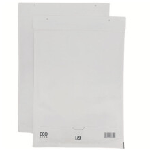 I19 hvid ECO Line boblekuvert x 50 stk.