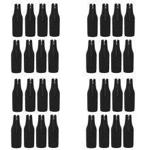 32X Beer Bottle Cooler Sleeves, Zip Extra Thick Neoprene Insulated Sleeve-Keep Beer Cold and Hands Warm, 12 OZ 8pack