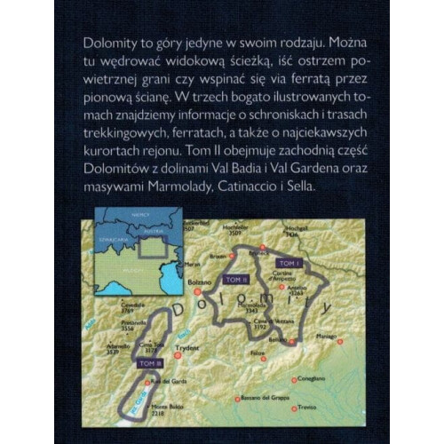 Dolomitterne. Bind II. Vesten. En guide. Dariusz Tkaczyk