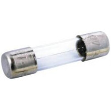SIKRING 6A F GLAS RØR 20mm 250V (10 STK)
