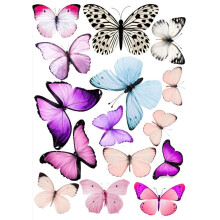 Kagevaffel BUTTERFLIES BUTTERFLIES mix wz4