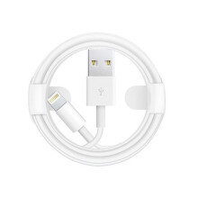 USB-kabel til iPhone 1m MD818 5G 5S 6 6S 7 8 (Reservedel)