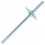 JUSTERBARE ANKRINGER TIL STOLPEFODER 110x500 STANG M24 1