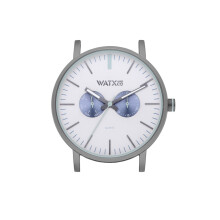 WATXANDCO WXCA2733 Kello. Laatikko, Hopeinen. Unisex.