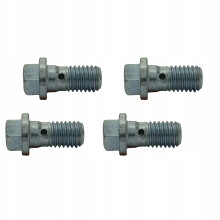 4x Banjobolt - overløb - til øjer M10x1.5 - galvaniseret; SR-15