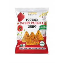 PROTEINCHIPS MED SØD PEBERSMAG, GLUTENFRI 60 g - POPCROP (POP
