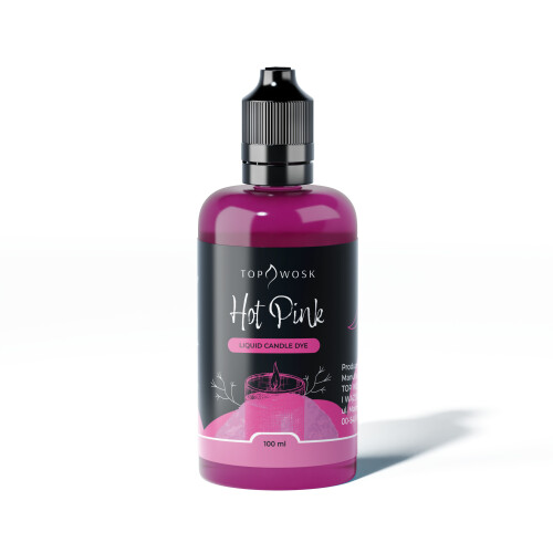 Lyserød flydende stearinlysfarve 100 ml