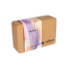 yellowBLOCK Yoga Kork Yoga Kube - Yoga Tilbehør